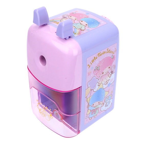 Kawaii Twin Stars Desktop Manual Pencil Sharpener With Stronger
