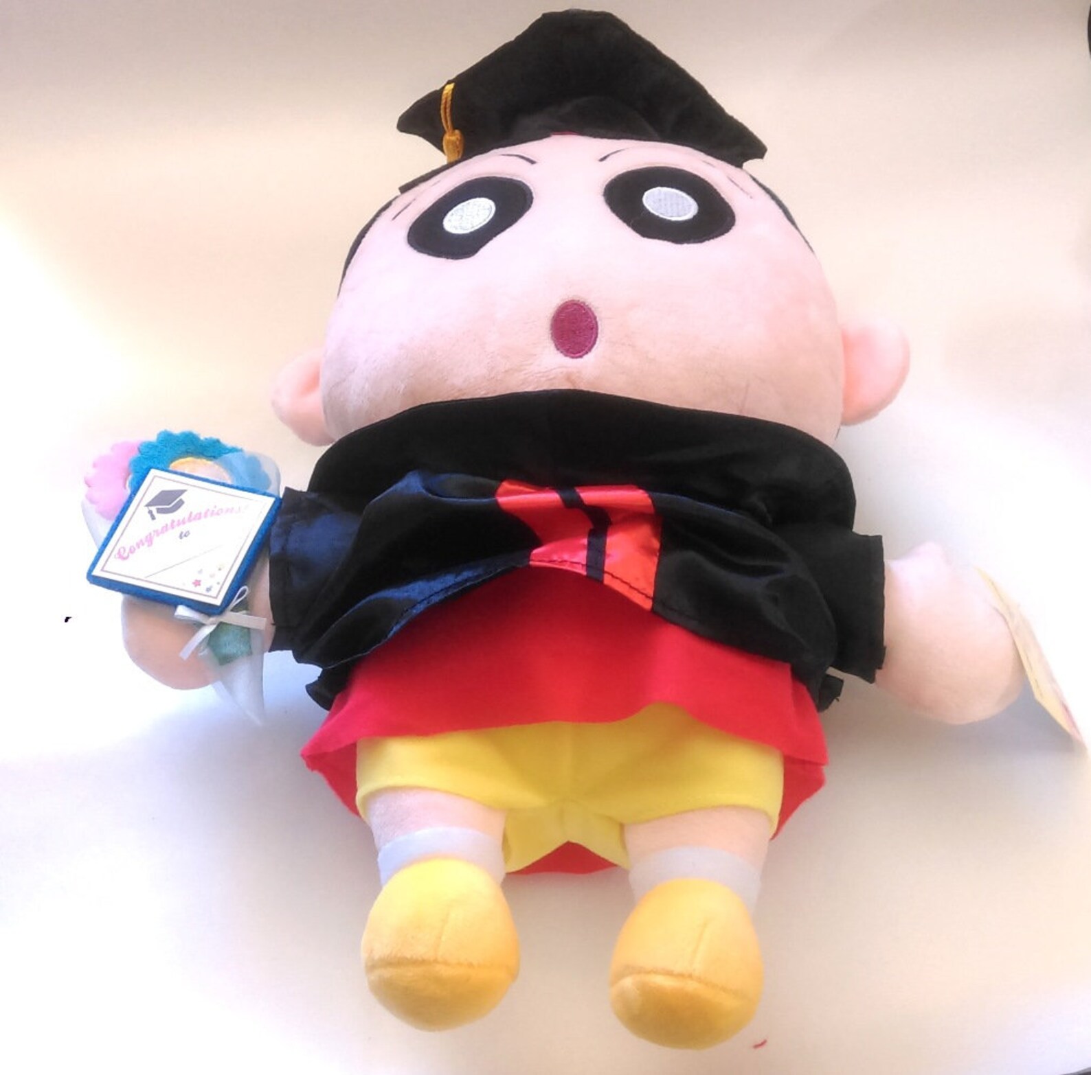 14.5japanese Anime Crayon Shin Chan Graduation Plush | Etsy