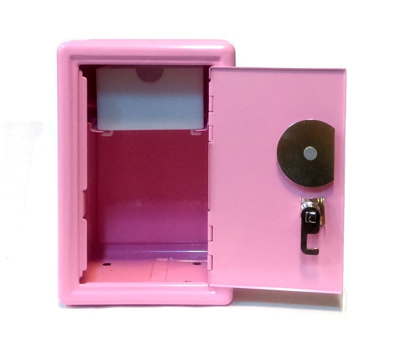 Kids Adult Metal Safe Bank Coin Money Case Valuables Storage Etsy