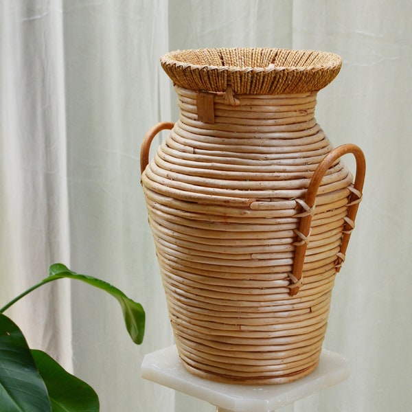 Basket Vase Etsy
