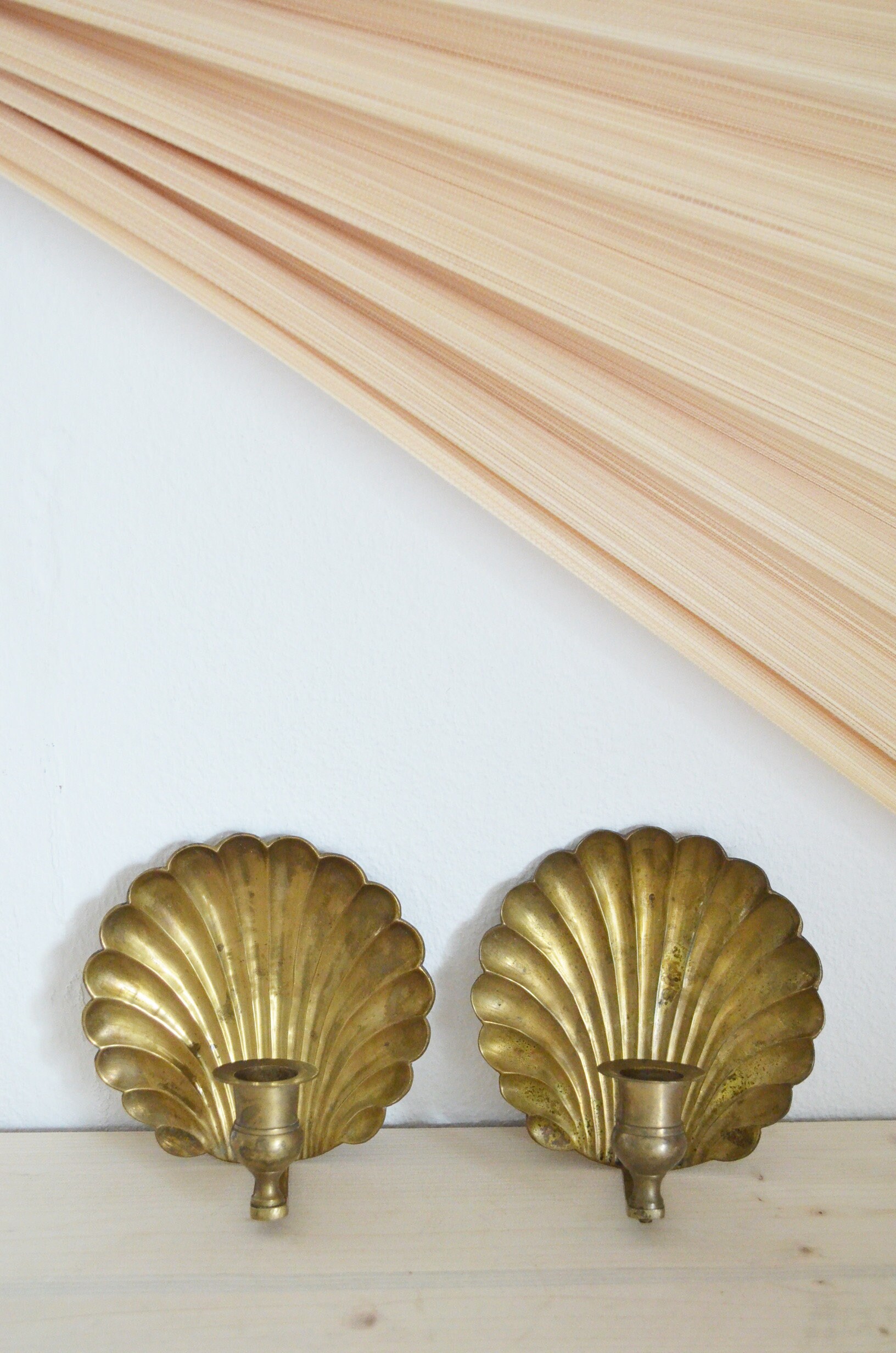 brass wall candle holders on Brass Wall Candle Holder Shell Brass Brass