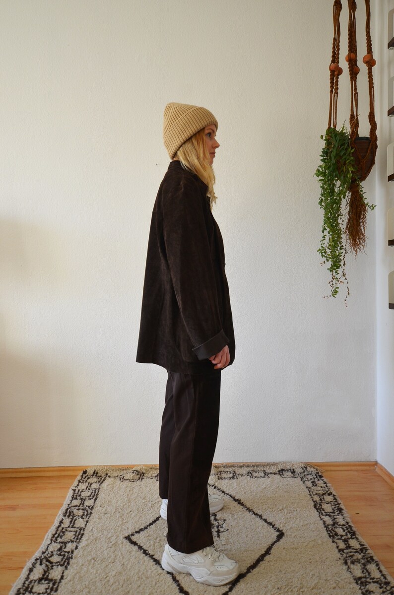 Vintage suede suit brown SMeter suede suit brown