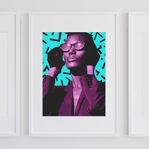 Grace Jones Print | Wall Art | Wall Decor | Music | Gift Idea