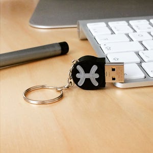 USB With a Zodiac Sign 3D printed image 1