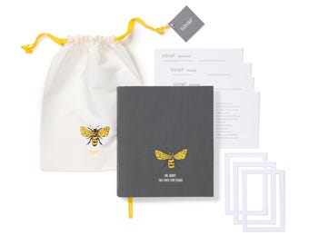 The Savor Baby Book and Smart Frame Bundle | Memory Book, Best Baby Shower Gift, Newborn Gift, Pregnancy Gift, Personalized Baby Book