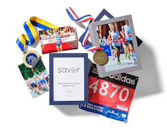 Marathon Runner Memory Box: Photo Frame & Keepsake