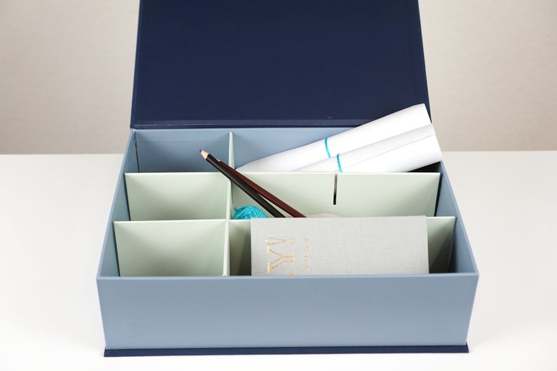 Baby Keepsake Vault & Overflow Box Gift Set 2 Pieces Etsy