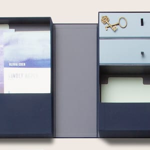 All-in-One Desk Organizer: The Vault WFH Desk Organizer Includes 52 labels, 10 folders, 2 drawers, and 2 caddies image 8