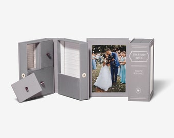 Wedding Keepsake Box: 'The Story of Us' 5x7 Photo Frame
