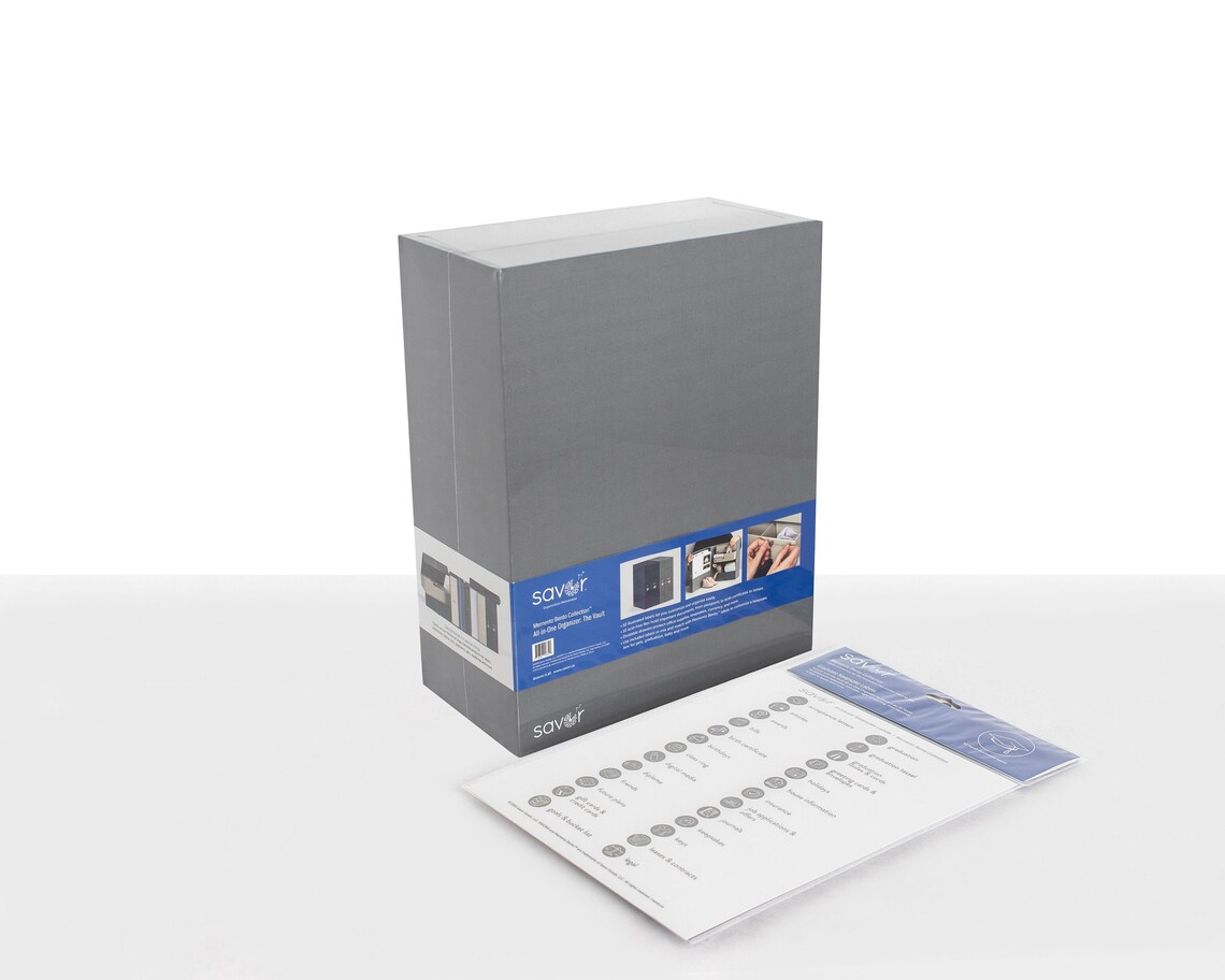 Baby Keepsake Vault & Overflow Box Gift Set 2 pieces Etsy