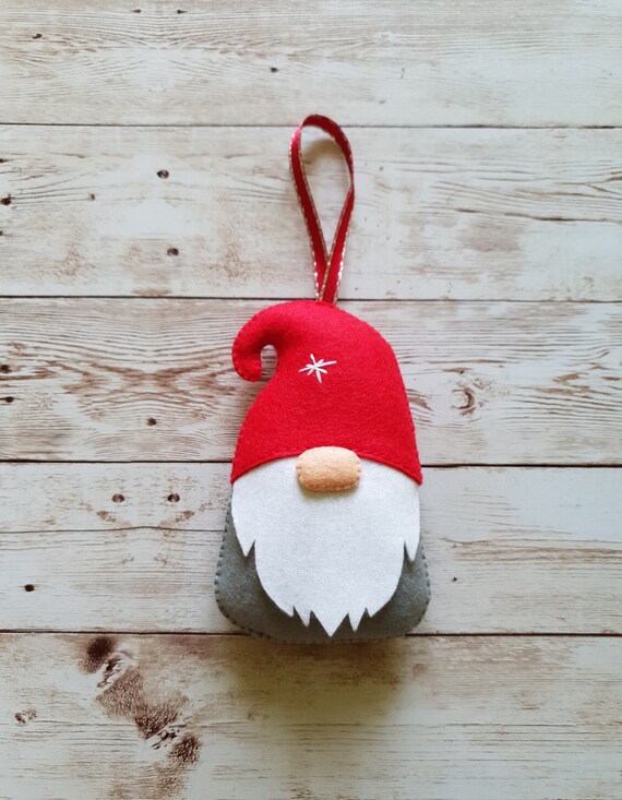 Felt gnome Christmas decorations — The Ornament Boutique