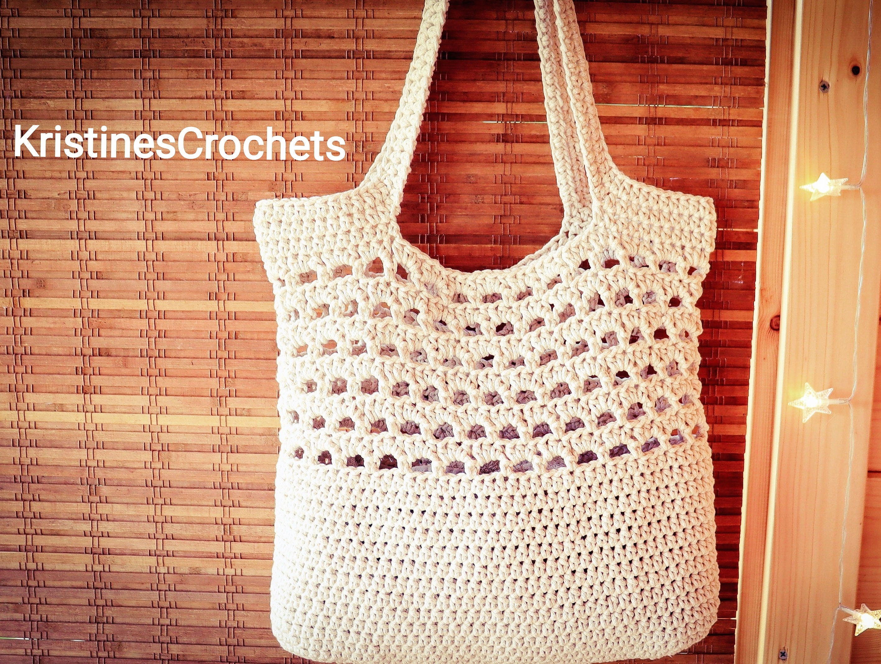 Hippie Sling Crochet Bag Pattern - Hooked on Homemade Happiness