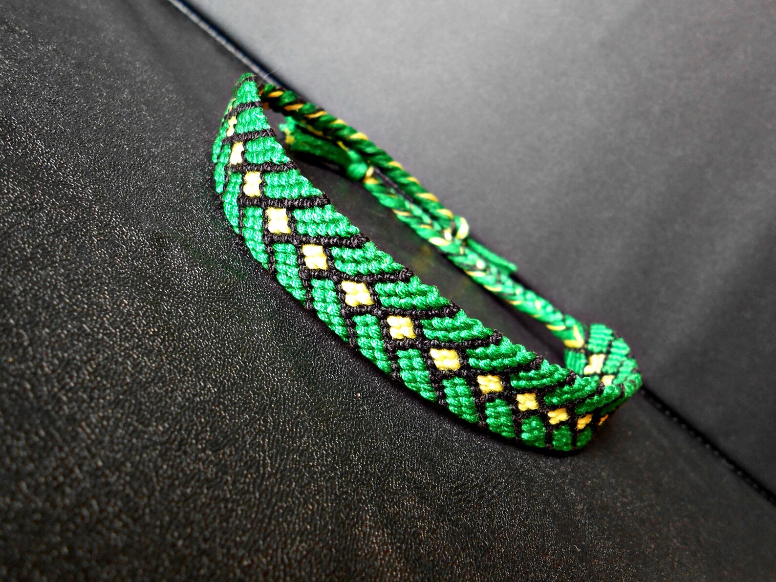 Friendship Bracelet friendship chevron diamond 3 colors to Etsy