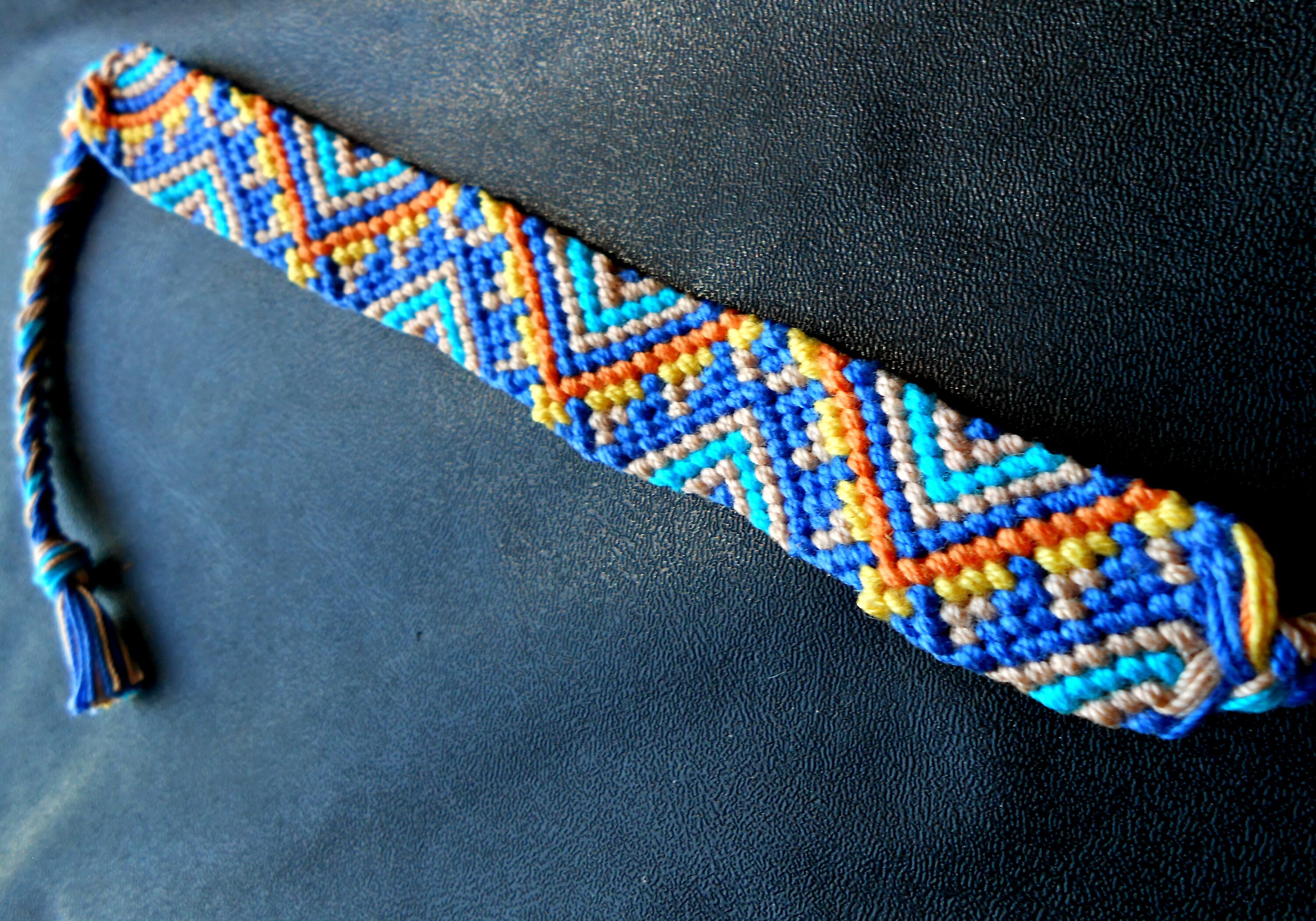 Brazilian Bracelet, Aztec Patterns, 5 Colors, to Tie Etsy