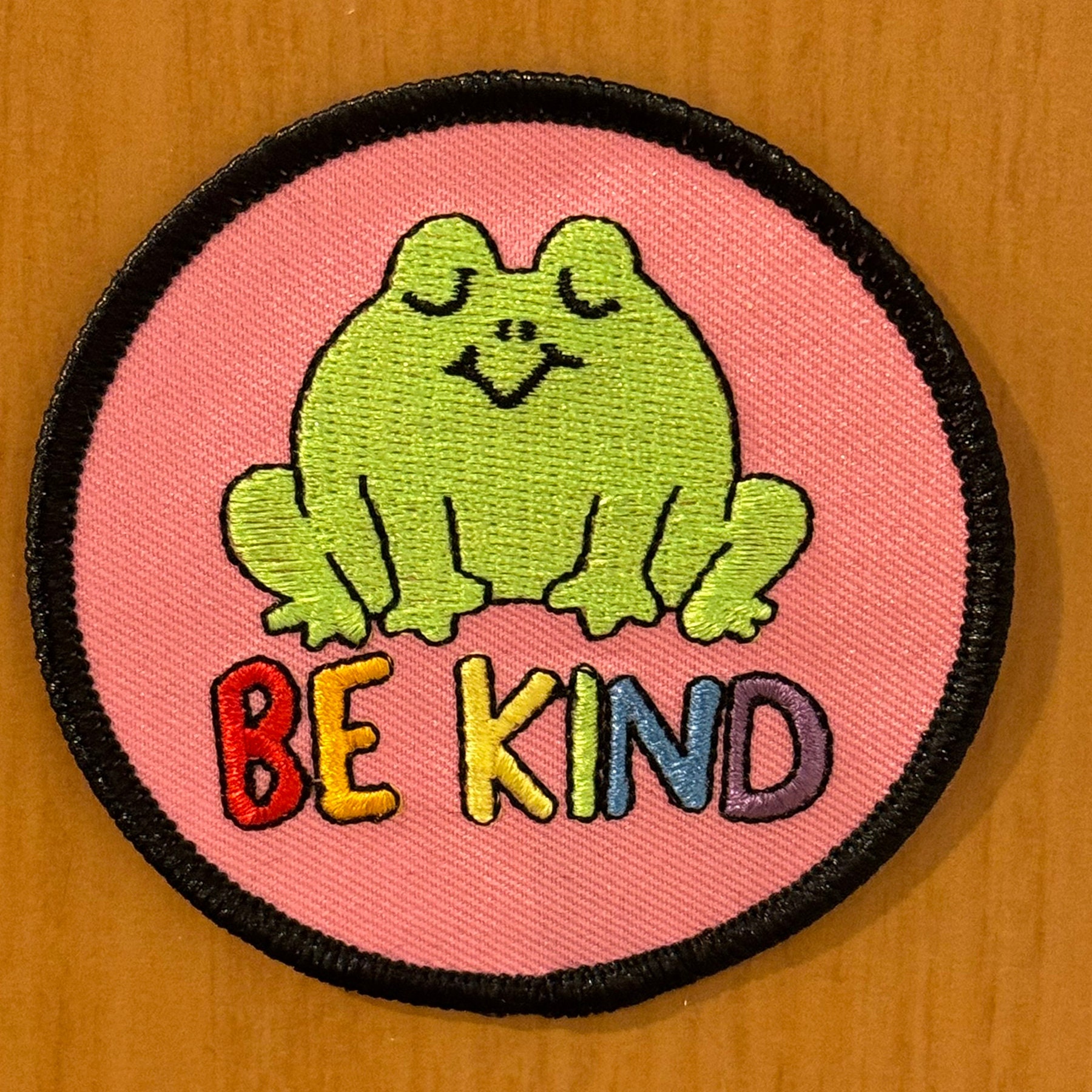 Be Kind Frog Patch - Etsy Australia