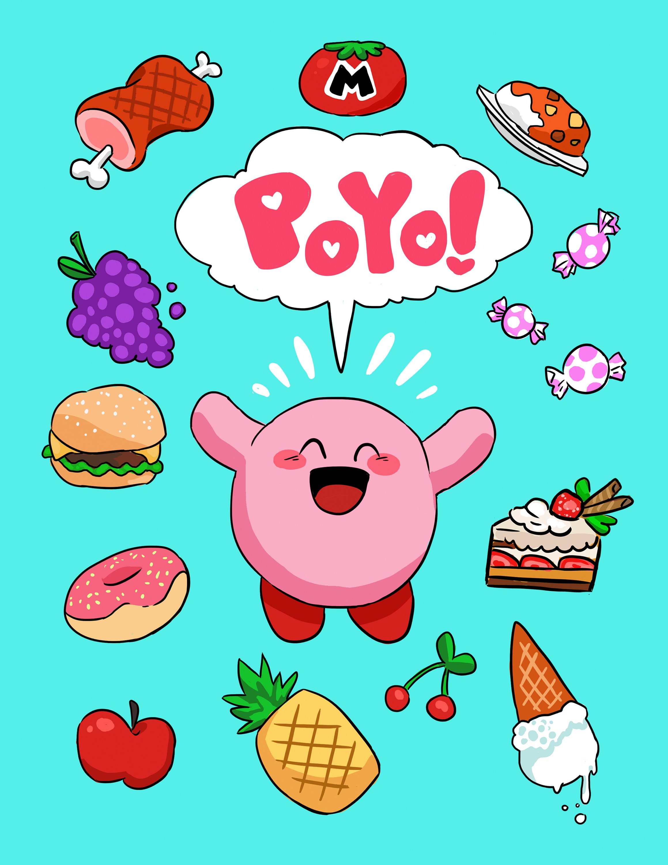 Kirby Food Sprites