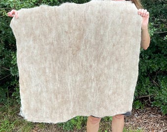 Needle Felted Alpaca Fabric - Starlord