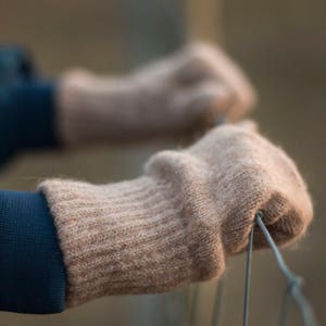 Alpaka Handschuhe/Alpaka Geschenke/Alpaka Strickhandschuhe/Damen Handschuhe/Herren Handschuhe/Weiche Handschuhe/Warme Handschuhe/Lama Handschuhe/Alpaka Wolle Handschuhe