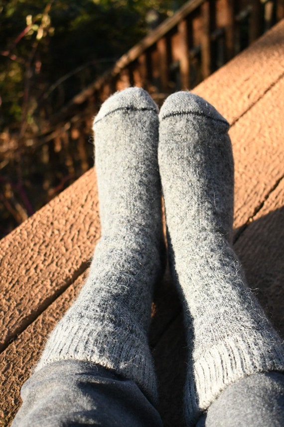 Alpaca Boot Socks/thick Winter Socks/warm Socks/alpaca/llama/socks