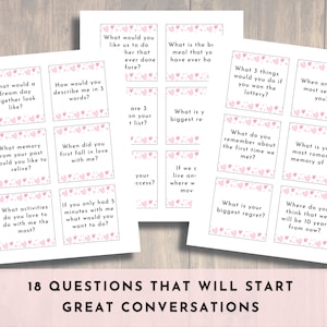 Printable Date Night, Couples Games, Adult Games, Date Night Ideas, Date Night Cards, Date Night Games, Games for Couples, A4, A5 image 5