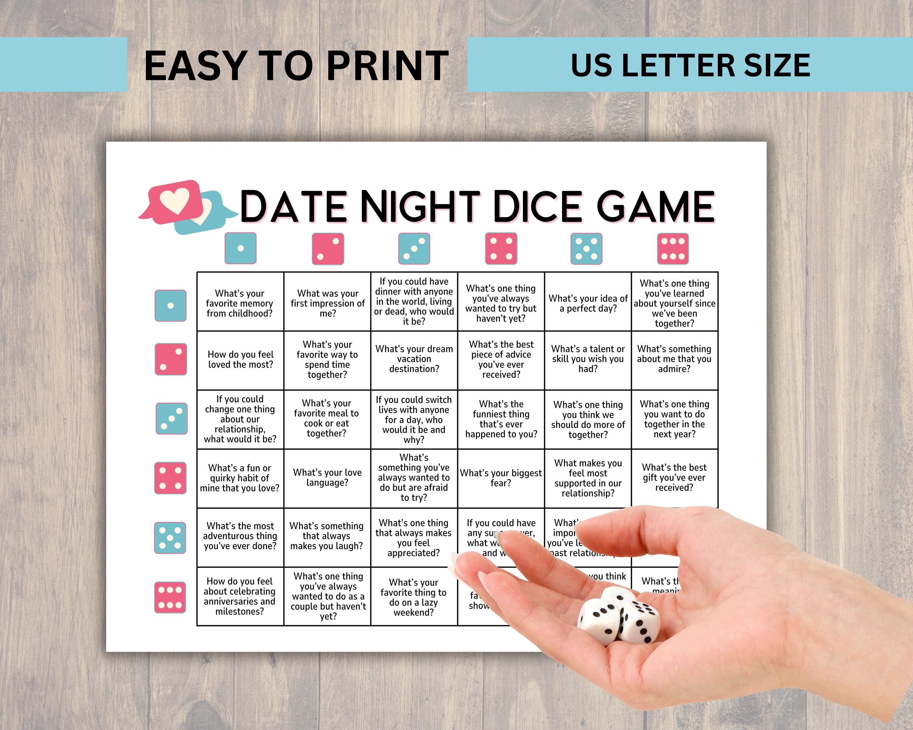 thumbnail image 2 of Couple Games Printable, Date Night Activity, Marriage Anniversary Part 2 of 14