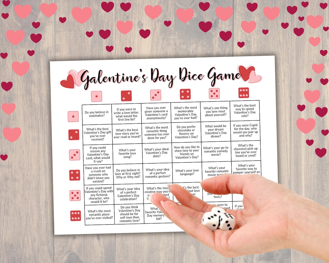 Galentine's Day Game, Ladies Night Games, Printable Galentine's Day ...