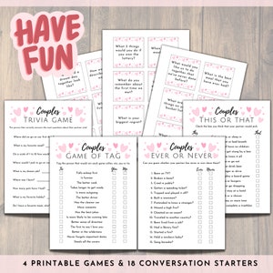 Printable Date Night, Couples Games, Adult Games, Date Night Ideas, Date Night Cards, Date Night Games, Games for Couples, A4, A5 image 10