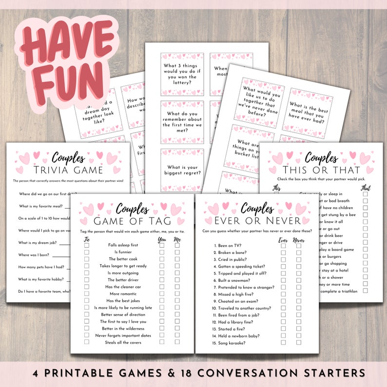 Printable Date Night, Couples Games, Adult Games, Date Night Ideas, Date Night Cards, Date Night Games, Games for Couples, A4, A5 image 10