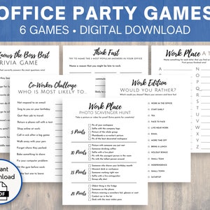 Office Party Games, Team Building Games, Icebreaker Game