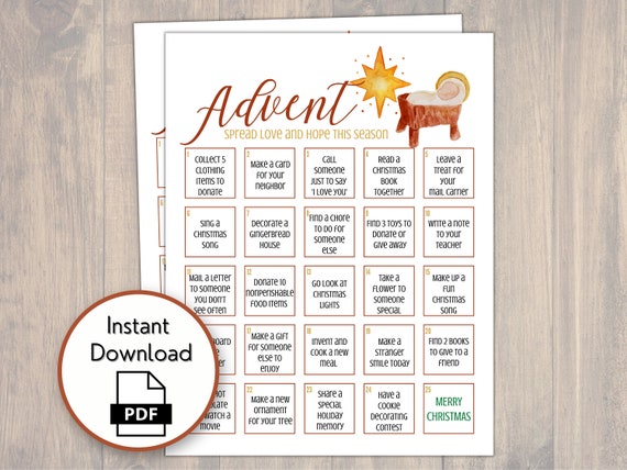 Make Your Own Advent Calendar. - The Pretty Bee