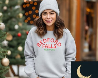 BEDFORD FALLS NY Graphic Sweatshirt