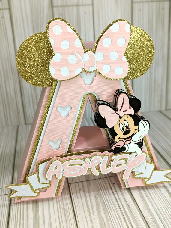 Custom 3D Letters Minnie Mouse 🤣🤣🤣 * * Templates available on my we