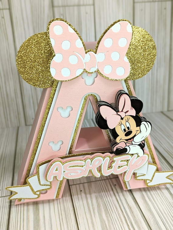 Custom 3D Letters Minnie Mouse 🤣🤣🤣 * * Templates available on my we