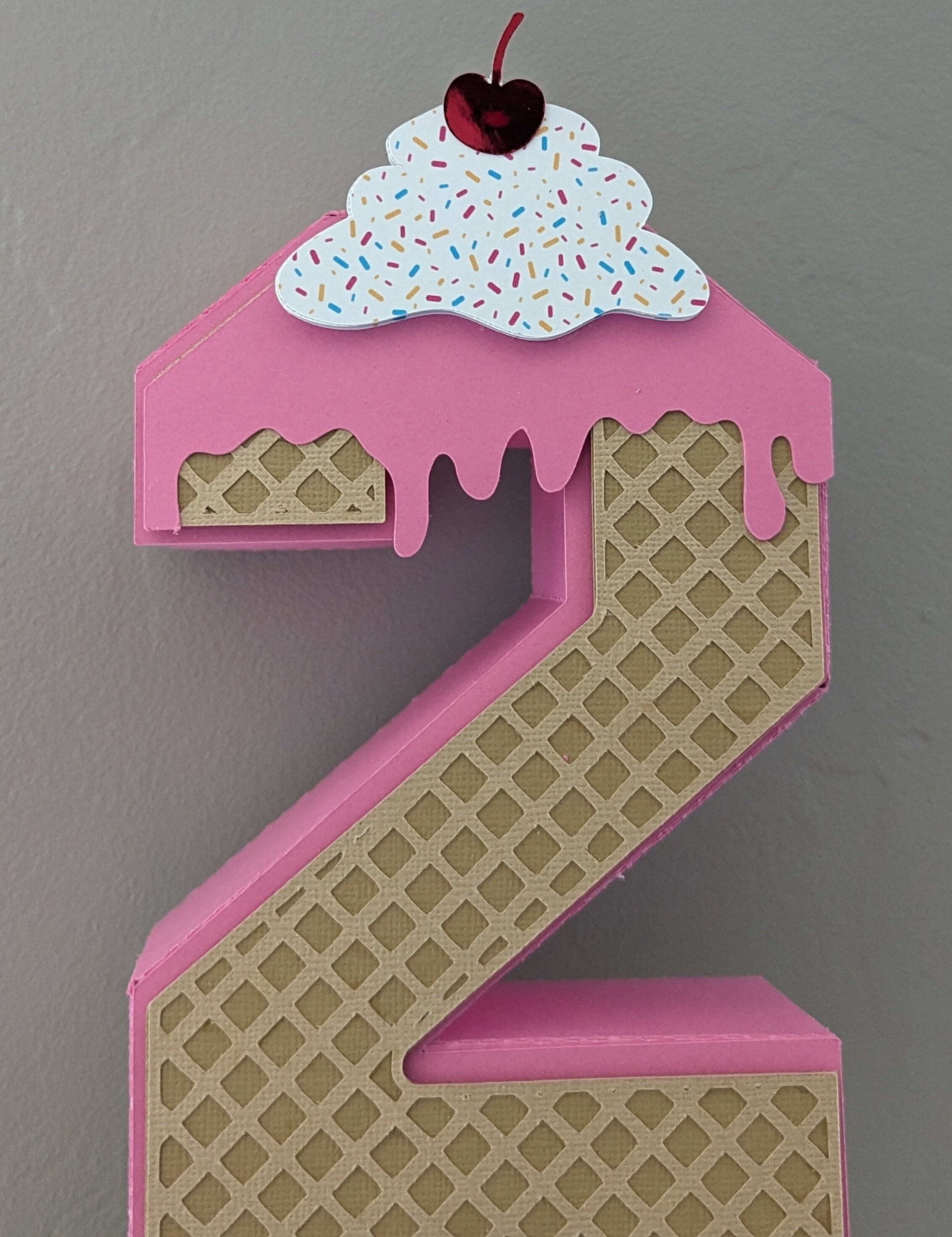 Two sweet cake topper