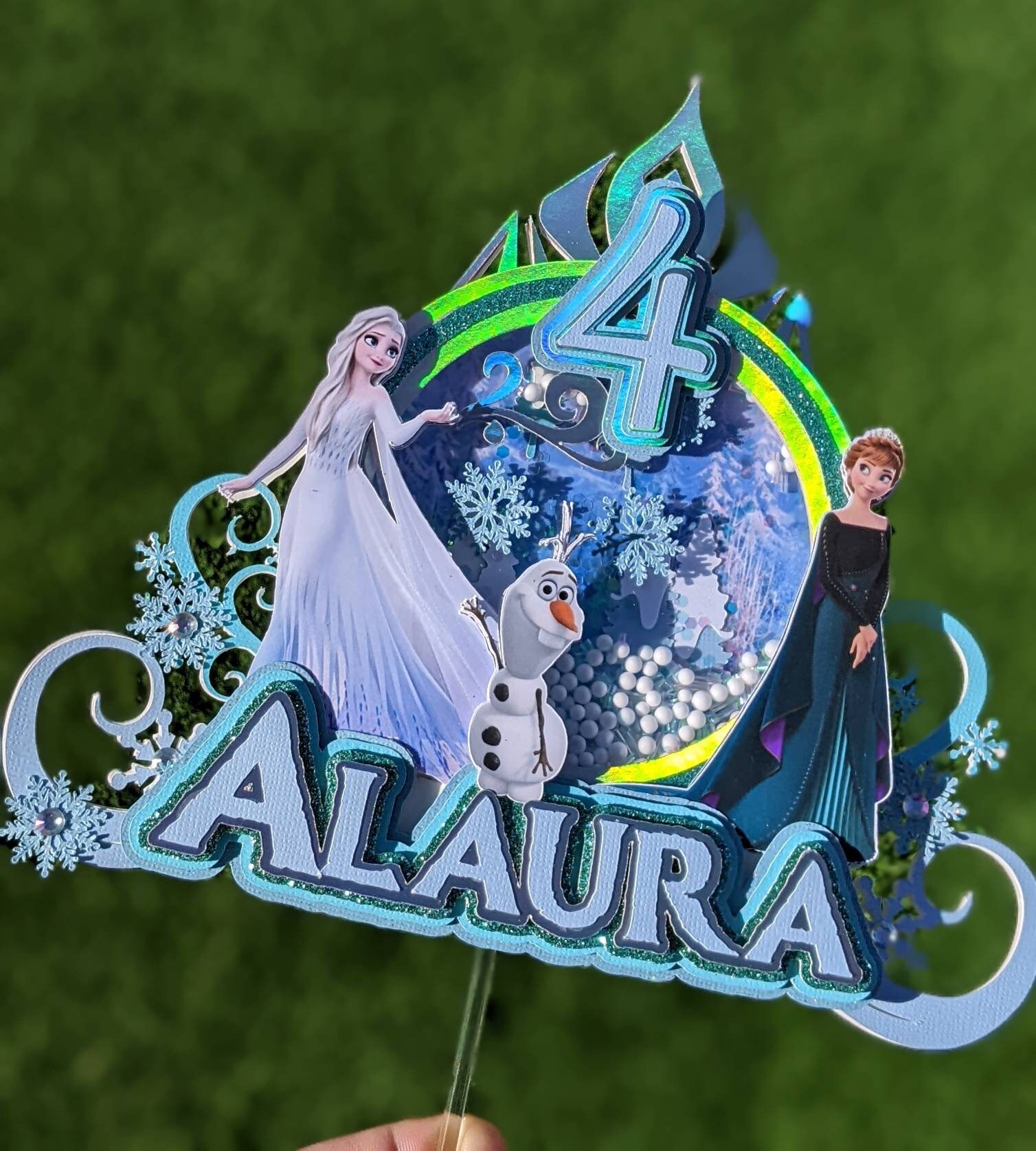 Frozen Cake Topper Frozen Party Elsa and Anna Cake Topper Etsy Canada