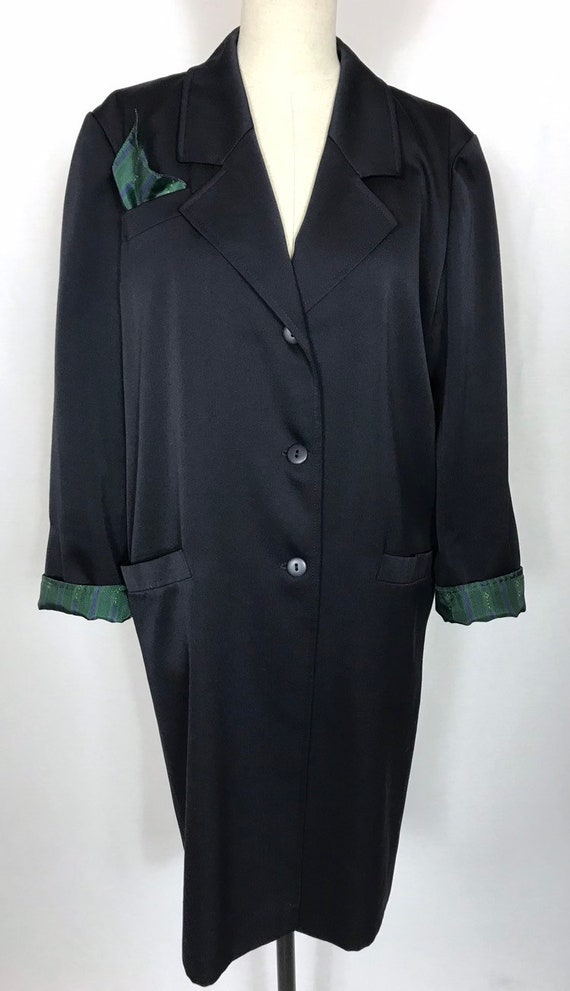 1980's Claude Hevrey Paris oversized blazer, Desi… - image 6