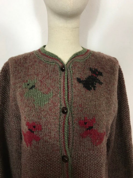 Vintage cardigan, Winter cardigan, Autumn cardigan