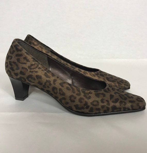 1990's leopard pumps, Leopard shoes, Vintage shoe… - image 6