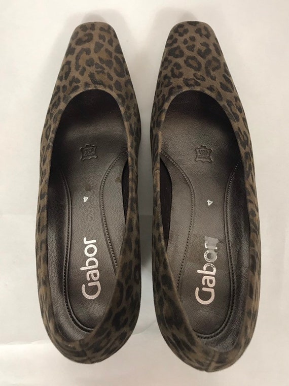 1990's leopard pumps, Leopard shoes, Vintage shoe… - image 5