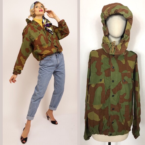 Vintage military jacket, Army jacket, Hunter jacke