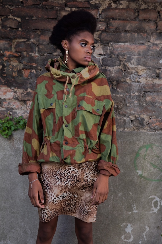 Vintage military jacket, Army jacket, Hunter jacke