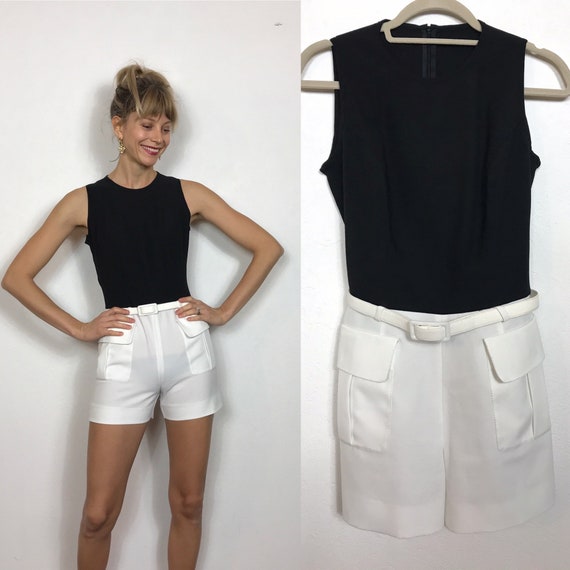 1990’s mini jumpsuit, Vintage jumpsuit, One-piece,