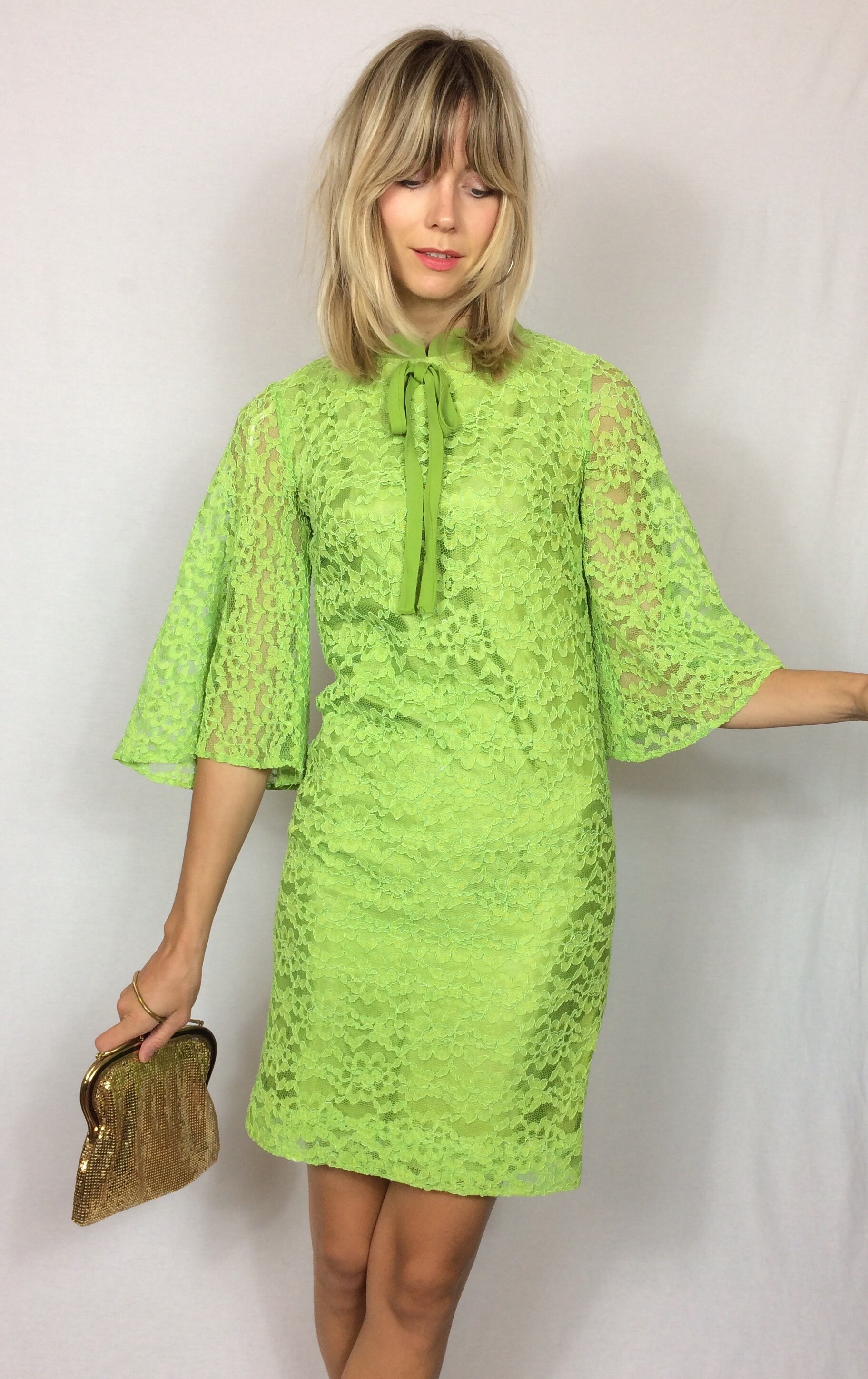 1960s LACE DRESS main image 1