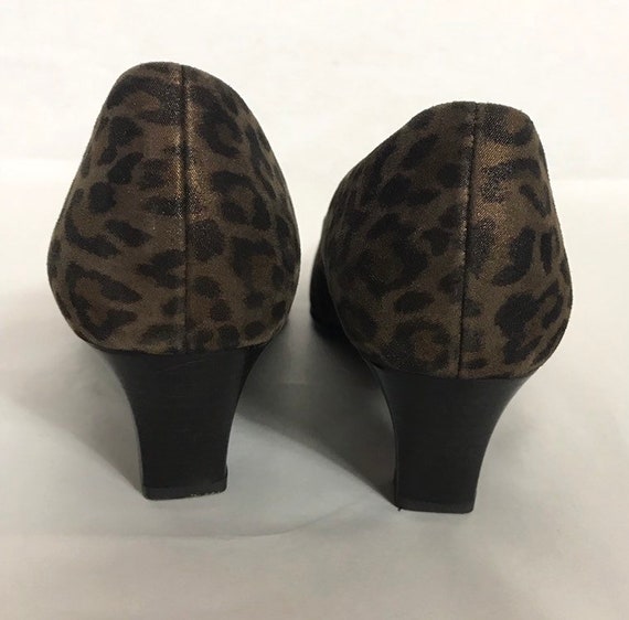 1990's leopard pumps, Leopard shoes, Vintage shoe… - image 8