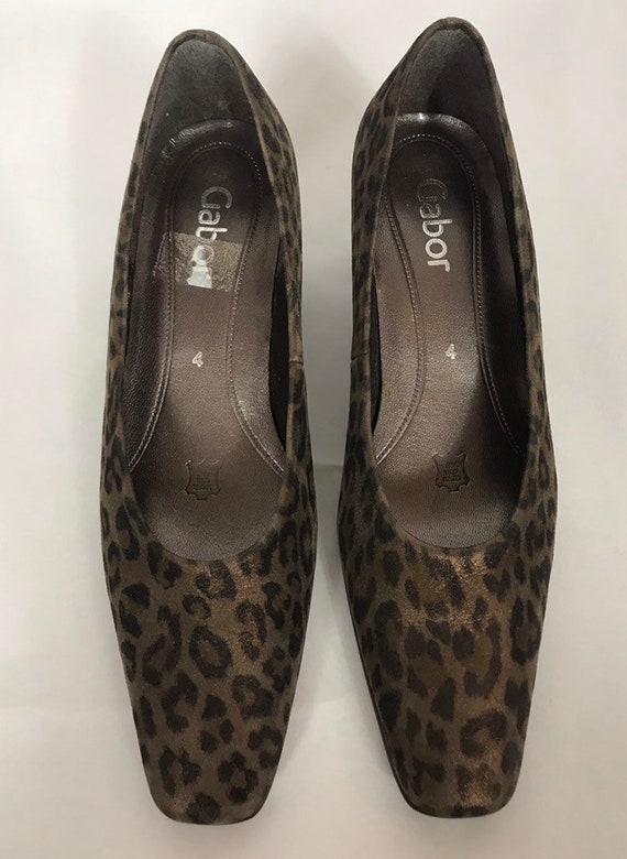 1990's leopard pumps, Leopard shoes, Vintage shoe… - image 4