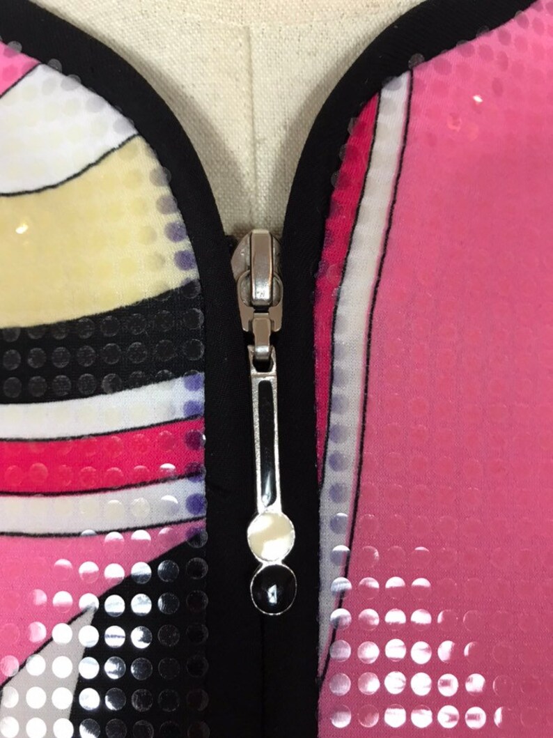 Summer jacket Light jacjet Fall jacket Bomber jacket Pucci style. Spring jacket Sequins jacket Blazer