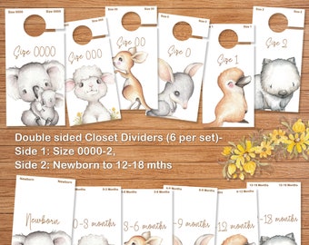 Baby Closet Dividers Etsy