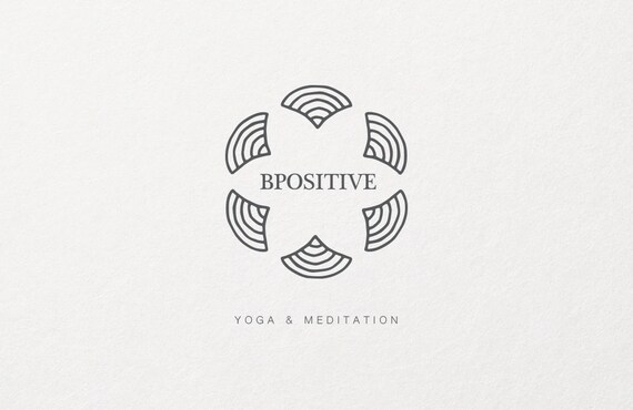 yoga logo meditation logo