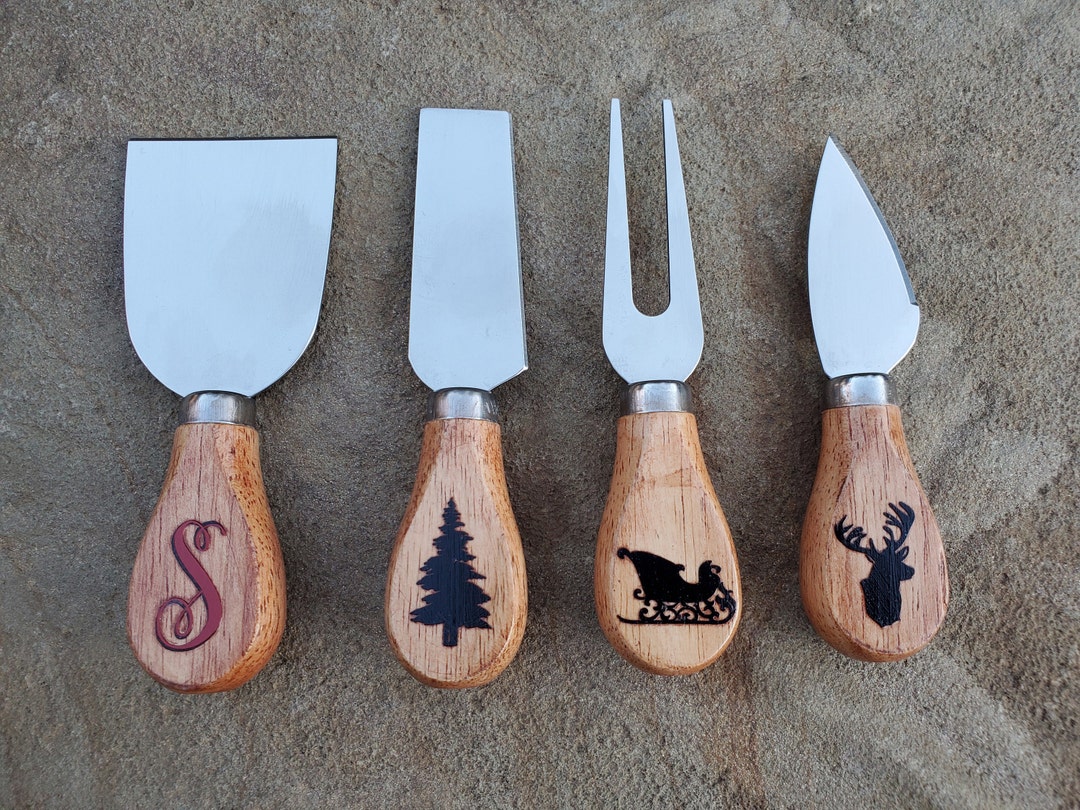 4 Piece Christmas Cheese Knife Set Etsy — free download