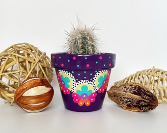 Pot de fleurs pour petits cactus, cache-pot